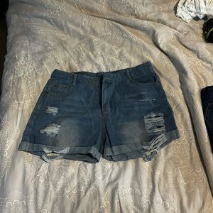 Jean shorts